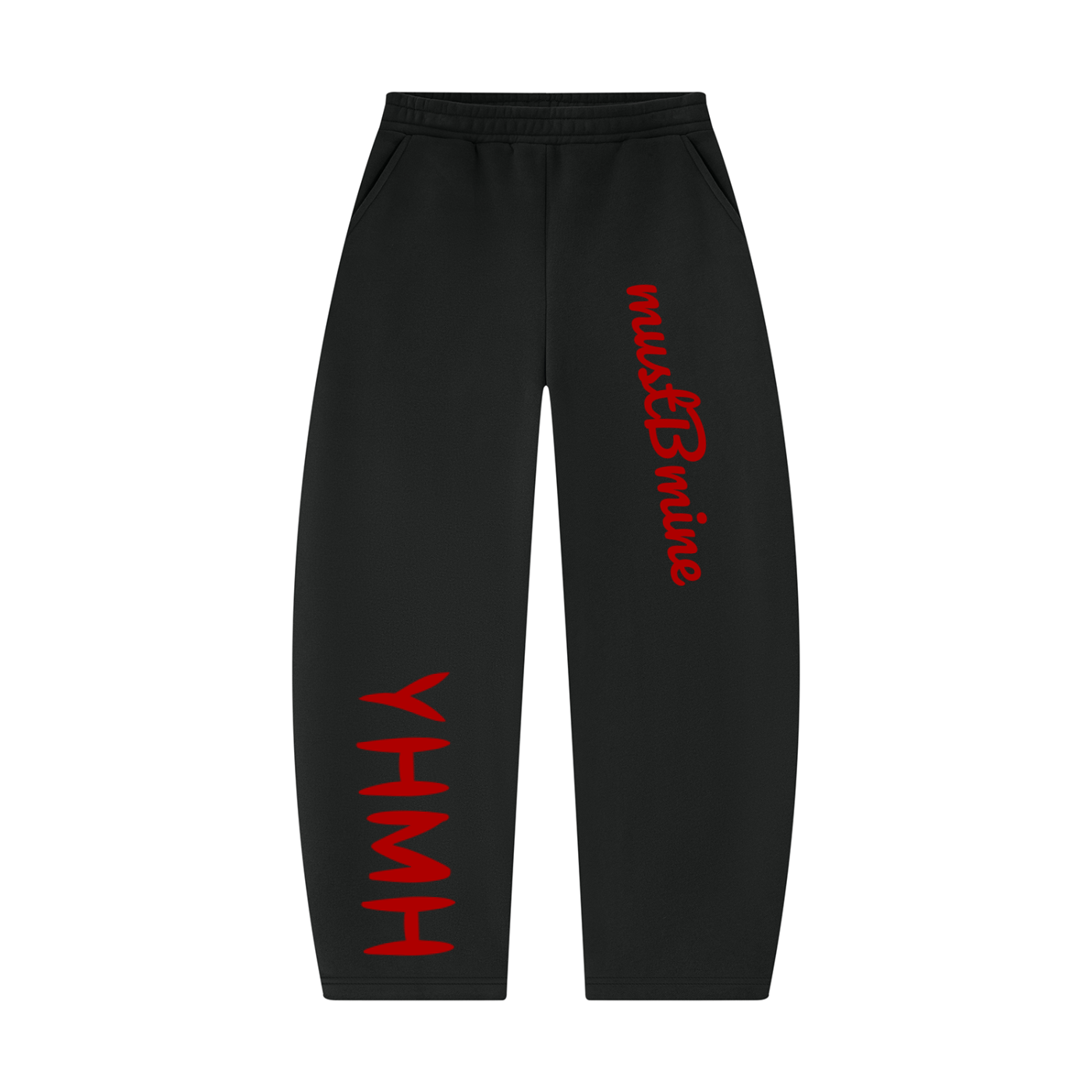Unisex Barrel Leg Sweatpants